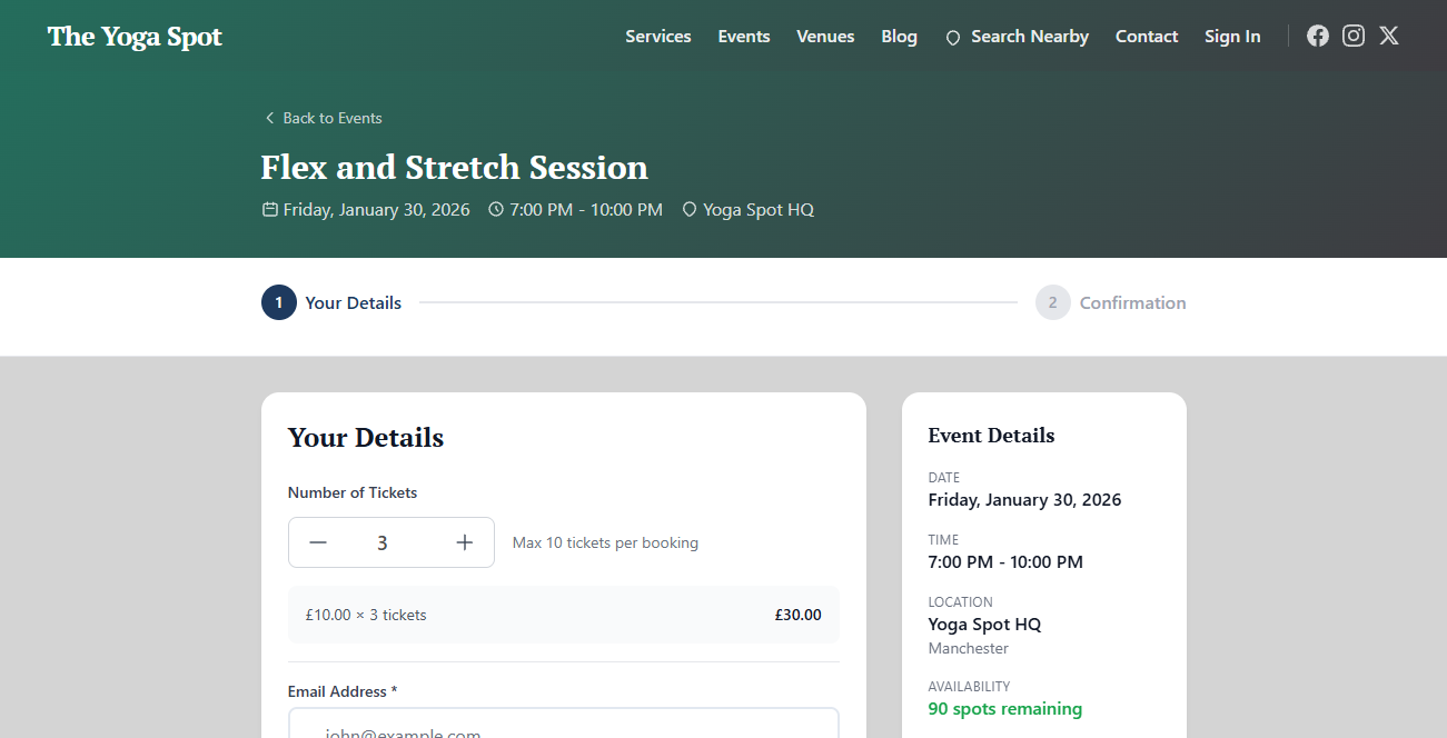Event Ticketing